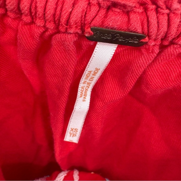 Free People Red Embroidered Midi Dress - Picture 5 of 10